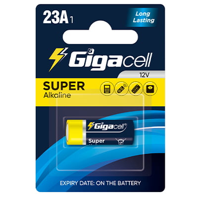 Gigacell Super Alkaline 12V 23A Battery