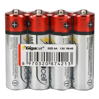 Gigacell Ultra Heavy Duty AA R6 Batteries 1