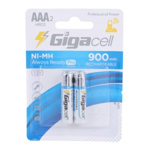 باتری نیم قلمی شارژی ظرفیت 900-mAh گیگاسل مدل pro