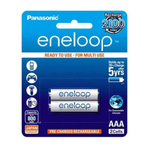باتری نیم قلمی شارژی پاناسونیک مدل eneloop-800mAh