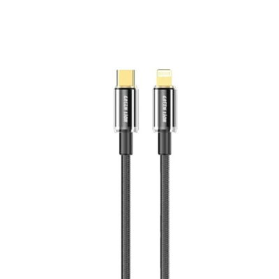 کابل USB-C به Lightning گرین لاین مدل کنفی 27W