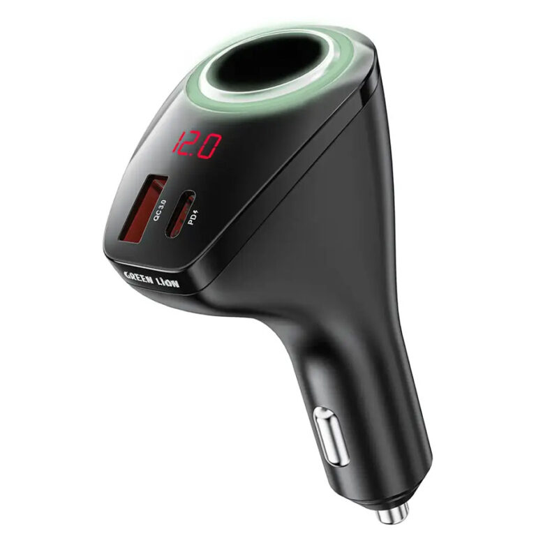 شارژر فندکی 75 وات گرین لاین مدل Power Drive