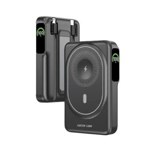 پاوربانک مگ سیف 10 هزار گرین لاین مدل Mag Vision
